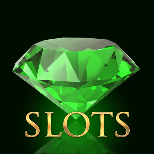 Emerald Slots Currency Jackpot Black Stone Lucky Bonus - Free Mania Game icon