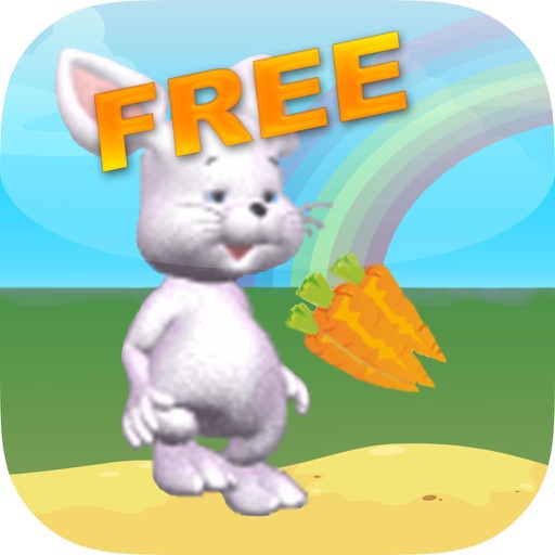Go Rabbit Go FREE - Mister Rabbits Crazy Vegetable Run Icon