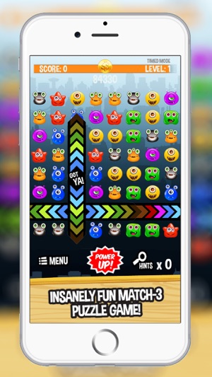 Monster Match 3 Puzzle Game Free - Cute Monsters Evolution F(圖2)-速報App