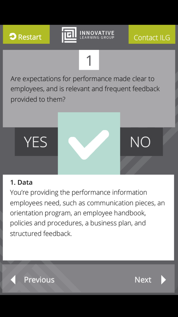 Using Gilberts Behavior Engineering Model