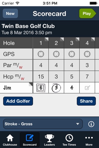 Twin Base Golf Course screenshot 3