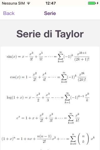 Formulario Analisi Matematica screenshot 4