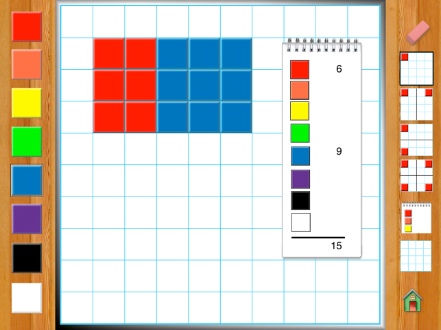 Hands-On Math Color Tiles(圖2)-速報App