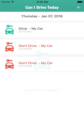 CanIDriveToday screenshot 3