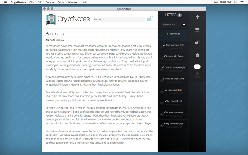 CryptNotes - AES Encryption, Password Protected, Journal App thumbnail 2
