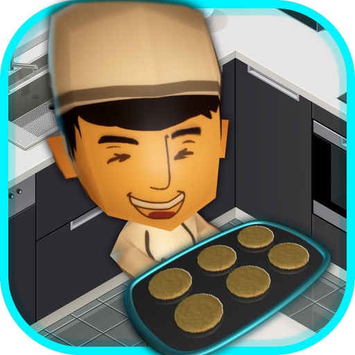 Sweet Cookies Maker 3D Cooking Game - Tasty biscuit cooking & baking with kitchen super chef Icon