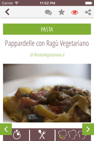 Ricetta Vegetariana screenshot 2