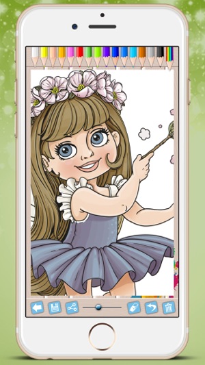 Fairies Coloring Book - Paint princesses tales(圖2)-速報App