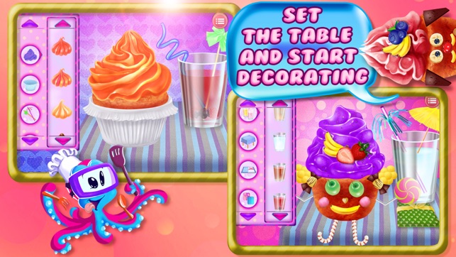 Cupcake Crazy Chef - Make & Decorate Your Own Muffin Cake(圖4)-速報App