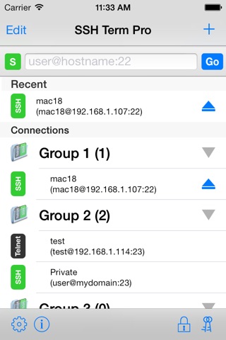 SSH Term Pro screenshot 3