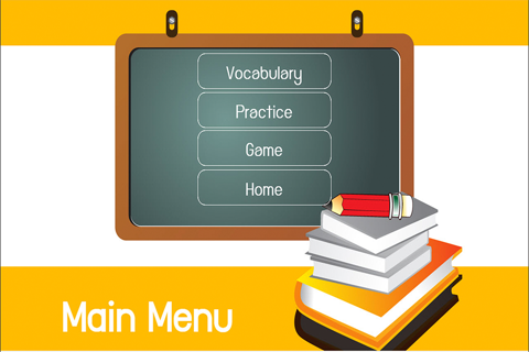 Learn English Vocabulary Lesson 8 : Learning Education games for kids and beginner Free screenshot 2