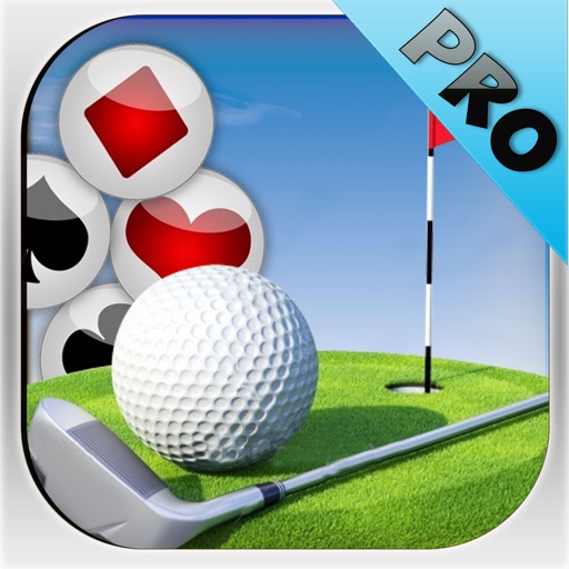 Fun Easy Golf Solitaire Classic Playing Cards HD Pro iOS App
