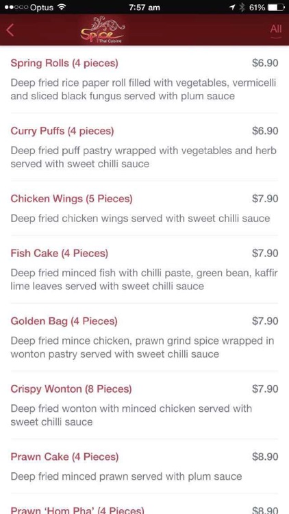 Spice Thai Cuisine screenshot-3