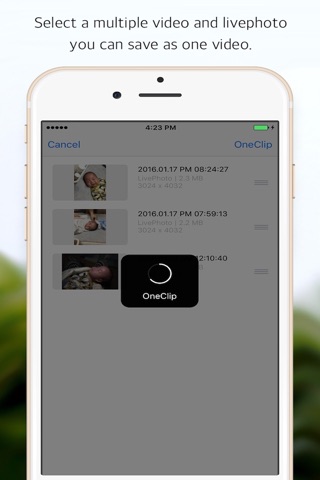 OneClip - Video Merge screenshot 4