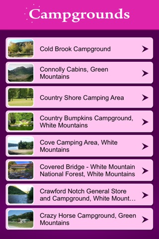 New Hampshire Campgrounds and RV Parks screenshot 2