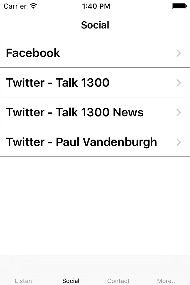 TALK 1300 AM screenshot 2