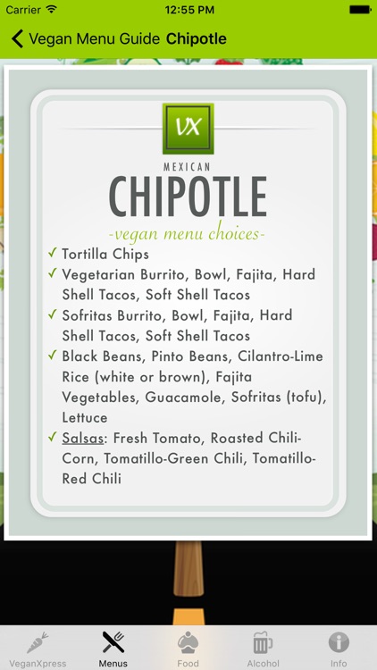 VeganXpress - Menu & Shopping Assistance screenshot-3