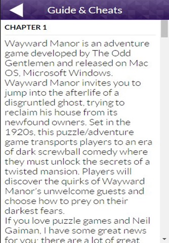 PRO - Wayward Manor Game Version Guide screenshot 2
