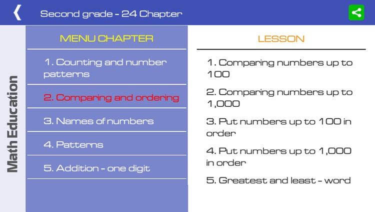 Math second grade