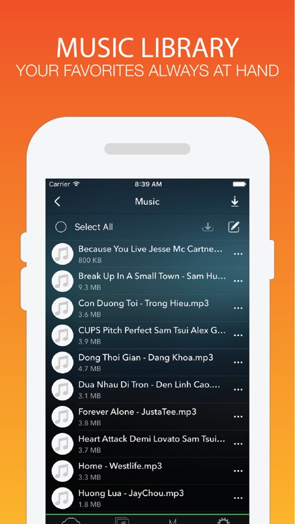 MoMo Music -  Extra Device Audio Storage, Streamer, Media Player & Listener for Cloud Drives