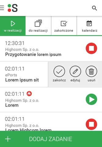 StartStop.pl screenshot 2