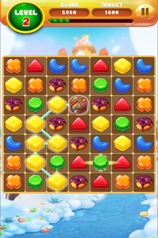 Cookie Link Sweet Puzzle screenshot 4