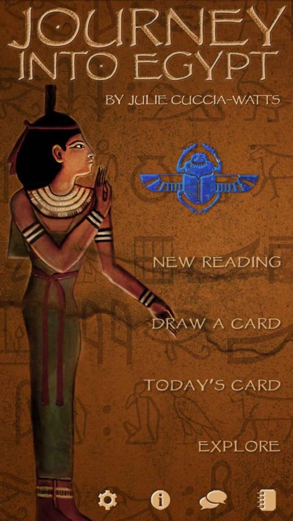 The Journey into Egypt Tarot