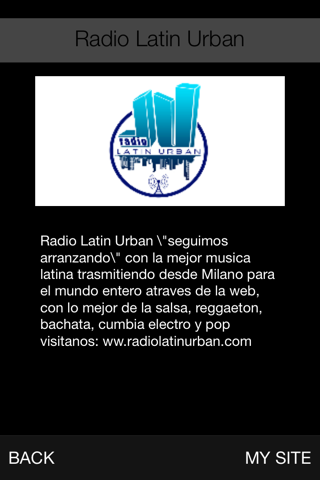 Radio Latin Urban screenshot 3
