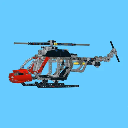 Helicopter for LEGO Technic 8051 Set - Building Instructions Читы