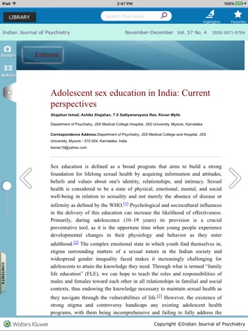 Indian Journal of Psychiatry screenshot 4