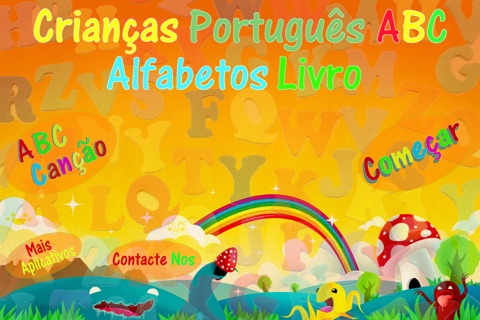 Portuguese ABC alphabets book screenshot 4