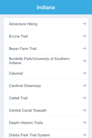 Indiana Recreation Trails screenshot 2