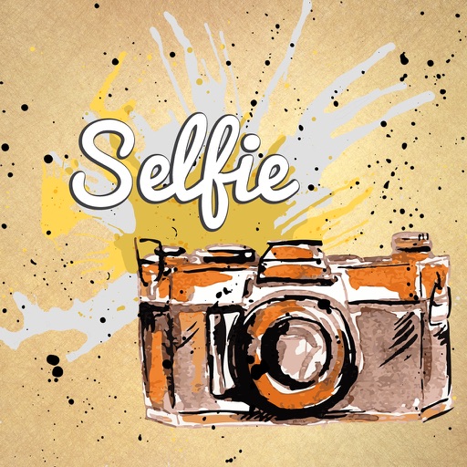 Selfie Drawing Camera Icon