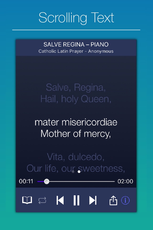 Salve Regina screenshot 2