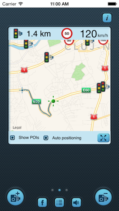 iSpeedCam (Traffic Speed Camera Alert) Screenshot 2