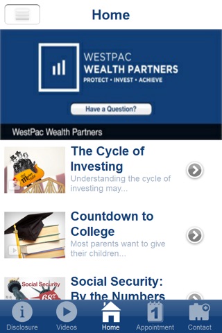 WestPac Wealth Partners screenshot 2