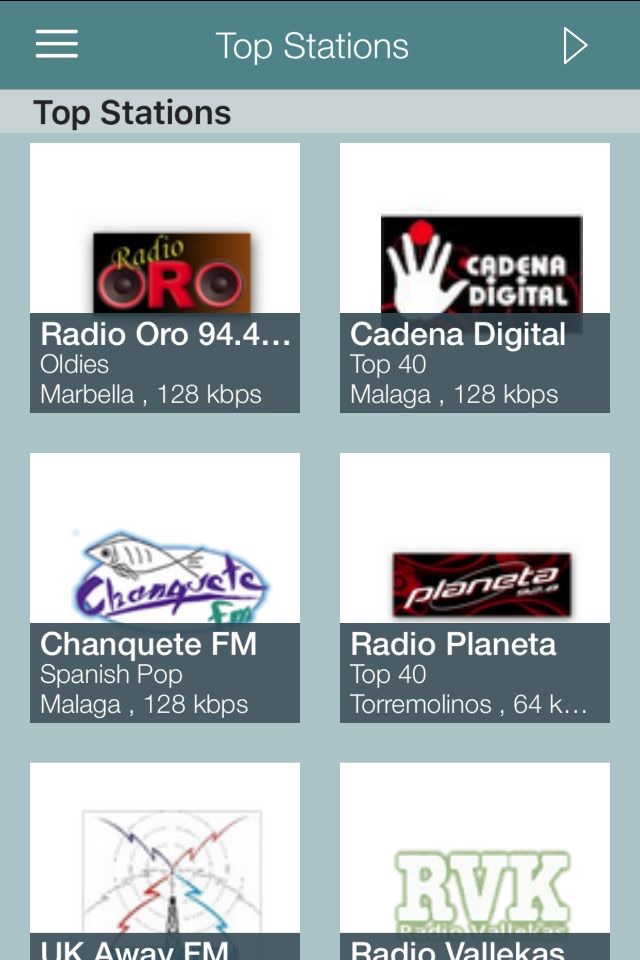 iRadio España screenshot 2