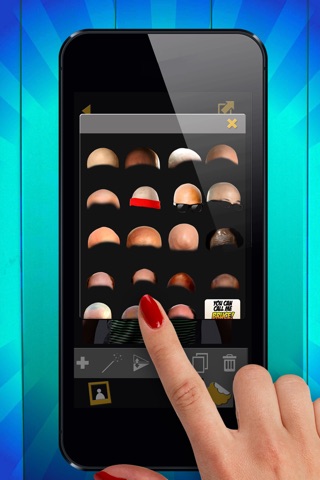 Funny Picture Montage in Virtual Hair Salon with Bald Photo Editor screenshot 3