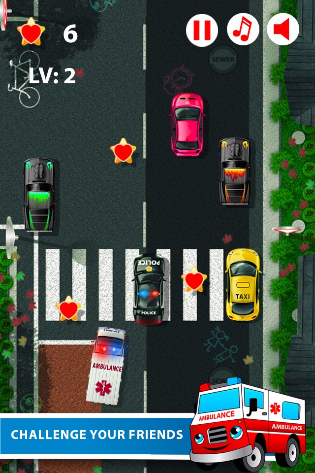 Ambulance truck road simulator screenshot 2