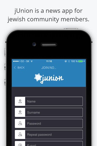jUnion screenshot 2