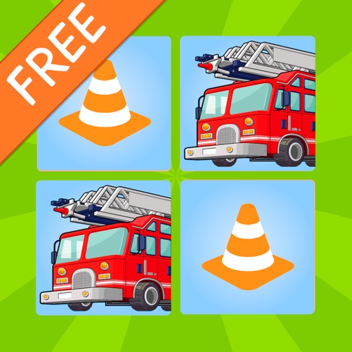 Kids Cars Memory - Free iOS App