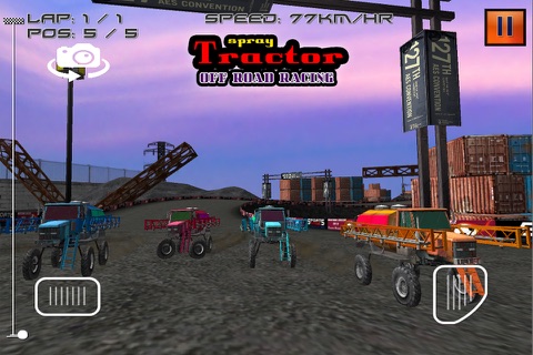 Spray Tractor Offroad Racing screenshot 4