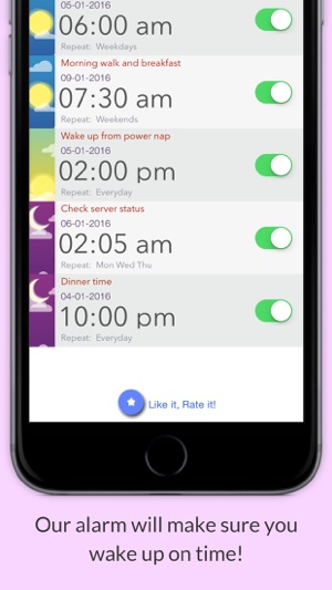 Crazy WakeUp Alarm app for heavy sleepers with spin, maths, (圖3)-速報App