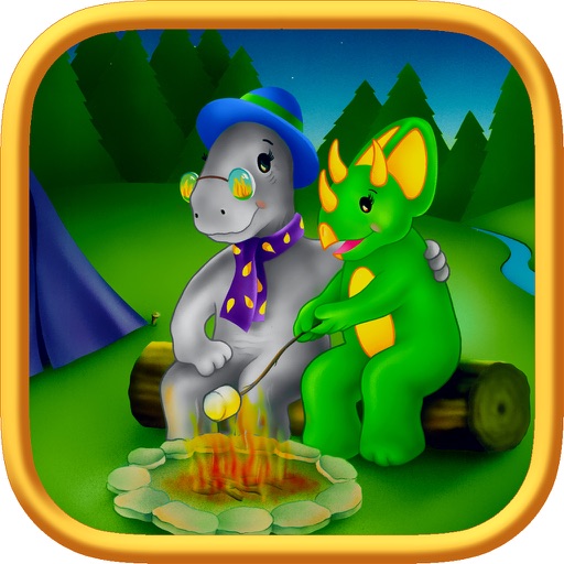 Dino-Buddies – The Happy Campers Interactive eBook App (English) iOS App