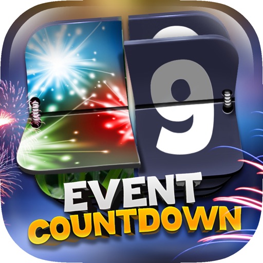 Event Countdown Fashion Wallpaper  - “ Fireworks Night Light ” Pro