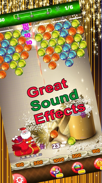 Christmas Adornment Balls Shooting :  Santa Claus is coming to Town screenshot-0