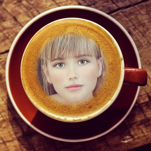 Picture editor, add coffee frames to your image & effects free - Photo coffee frames icon