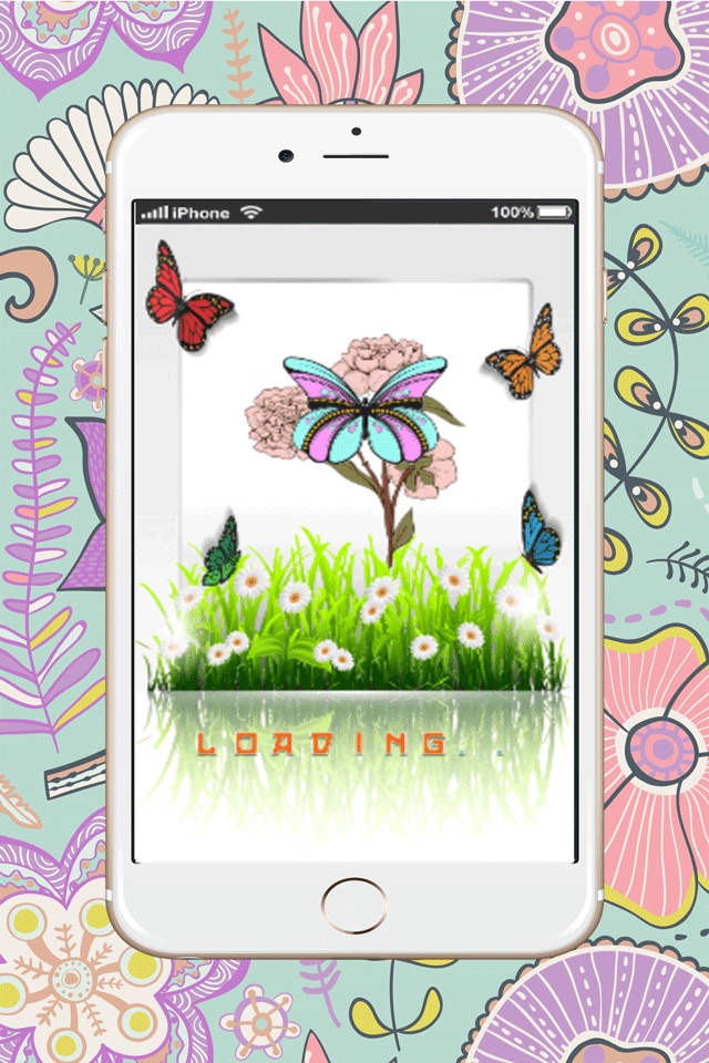 coloring book of flowers for adult screenshot 2