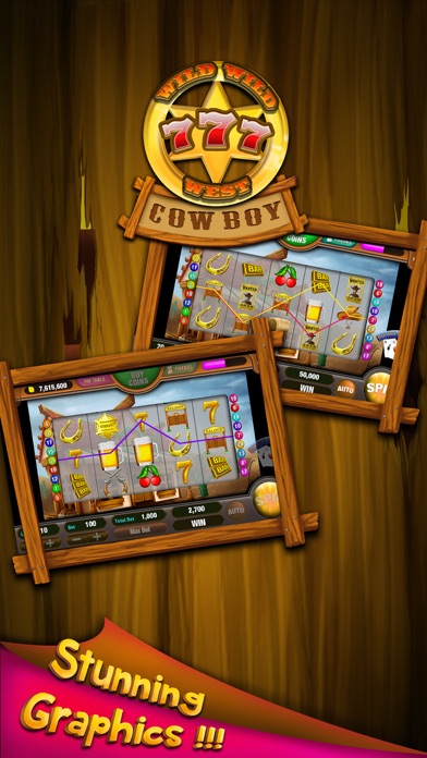 WILD WILD WEST SLOTS - VEGAS CASINO SLOTS 1.1 IOS