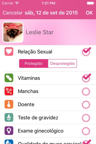Lady Biz - Period Tracker and Fertility Calendar screenshot 2